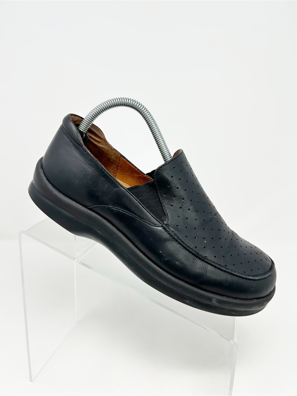 Footprints by Birkenstock Napoli Loafers Unisex Black Slip On Comfort EU 40